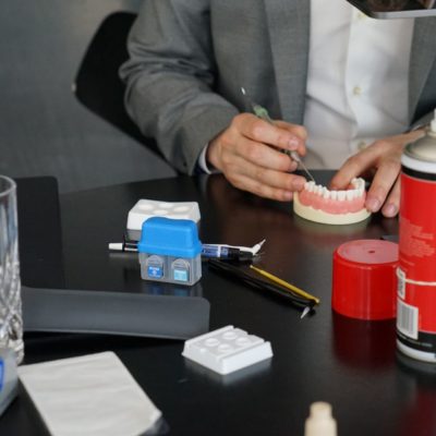 Course photo - dentist stuff on the table
