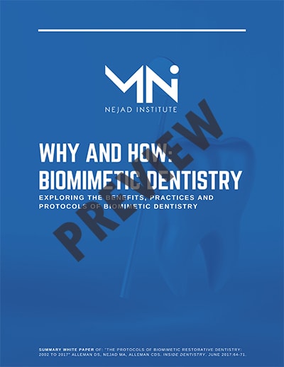 Preview Image of page 1 from the Biomimetic Dentistry White Paper