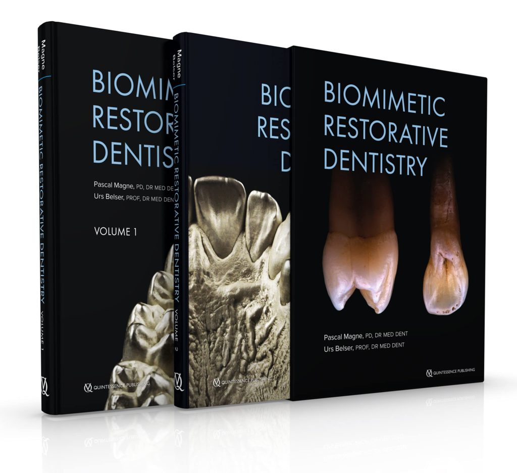 Textbook titled Biomimetic Restorative Dentistry by Pascal Magne